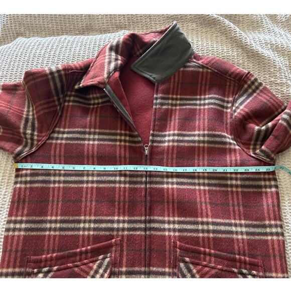 REI Co-op Mens Plaid Fleece Jacket Full Zip XL‎ Extra Large Outdoor - Picture 4 of 8